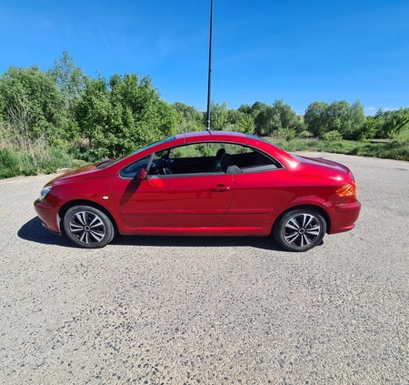 Peugeot 307 CC cena 9900 przebieg: 153179, rok produkcji 2004 z Olsztyn małe 191